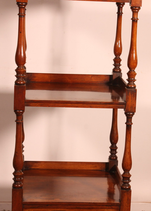 Rosewood Shelf Called Whatnot From The First Part Of The 19th Century