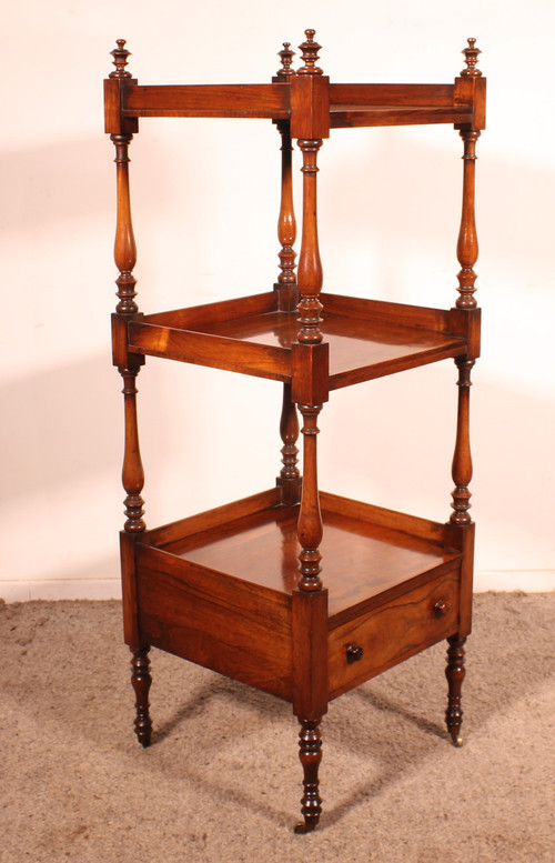 Rosewood Shelf Called Whatnot From The First Part Of The 19th Century