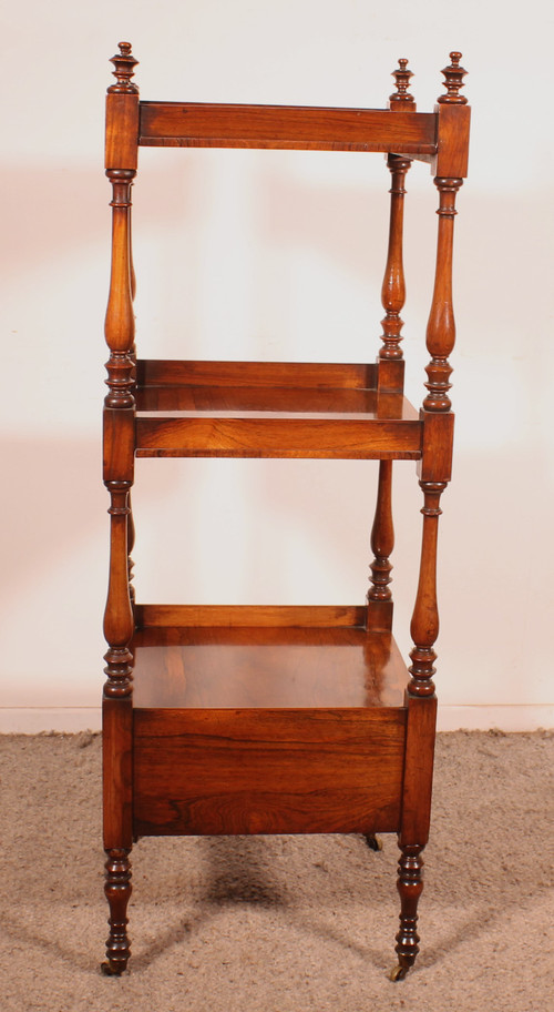 Rosewood Shelf Called Whatnot From The First Part Of The 19th Century