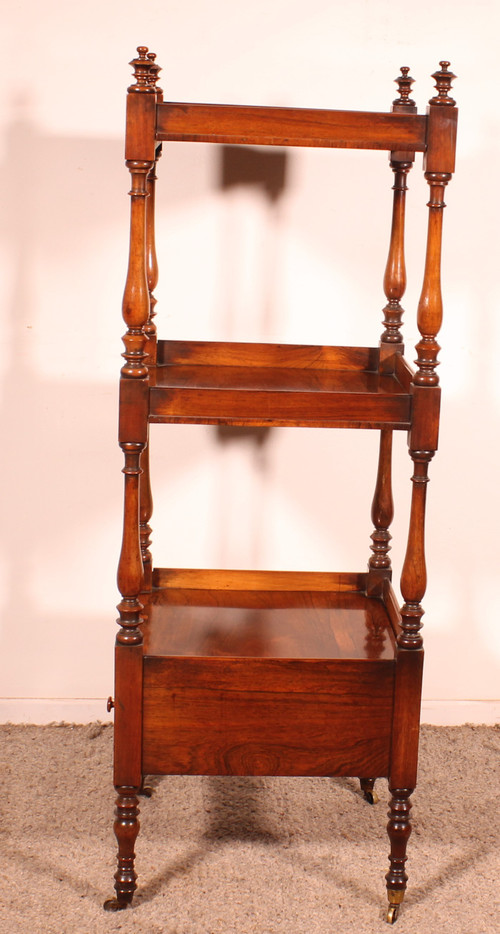 Rosewood Shelf Called Whatnot From The First Part Of The 19th Century