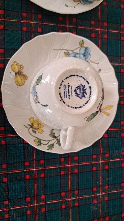 28-teiliges Kaffeeservice Villeroy Boch le Bouquet 