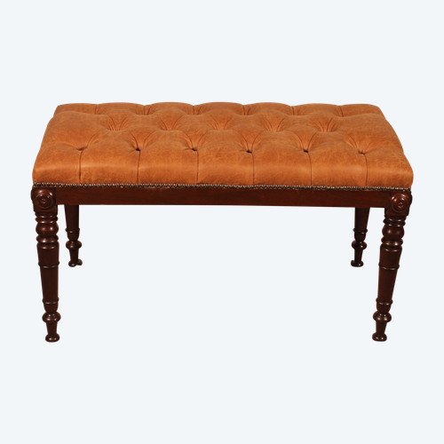 19th Century Mahogany Bench