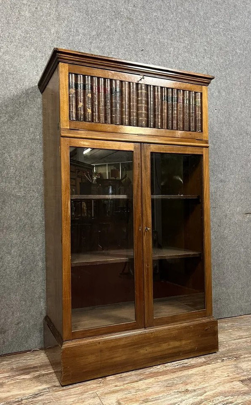 Notarbibliothek mit verborgenem Sekretär, Zeit Napoleons III. um 1860