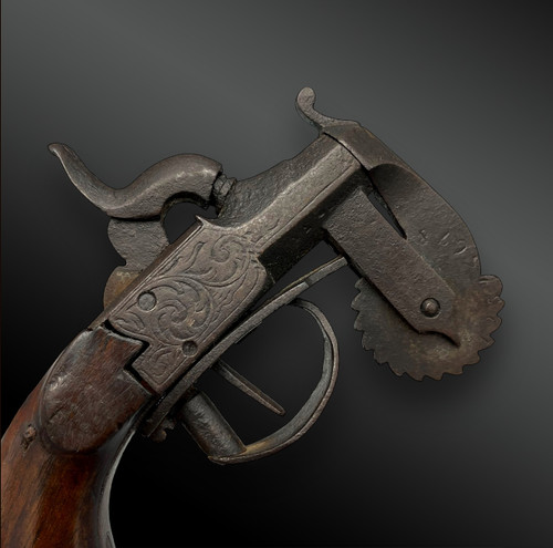 PERCUSSION TEST PISTOL Louis-Philippe (1830-1848) - France - 19th century