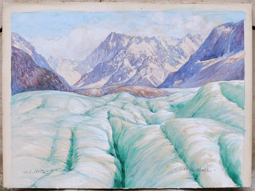 Antoine Charles SEITL, La Mer de Glace