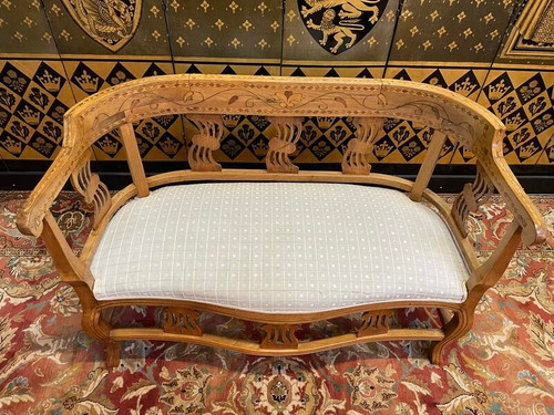 Bank - Jugendstil-Sofa