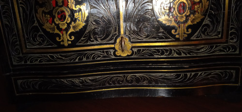 Cave à Liqueur Napoléon III - Box Marquetry XIX Century