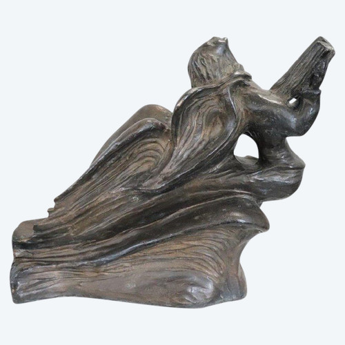 Art Deco Angel, Bronze Sculpture