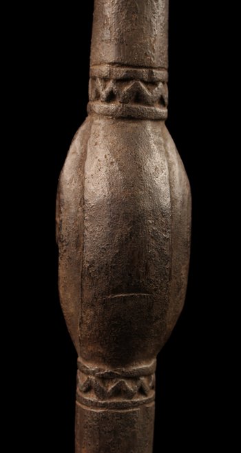 Fragment eines Paddels, Sepik-Fluss, Papua-Neuguinea, Ozeanische Kunst, Ozeanien