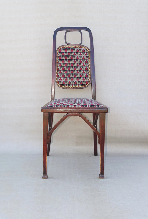 Secession Ensemble, Mundus 1910/1914, one armchair and two chairs, no Thonet