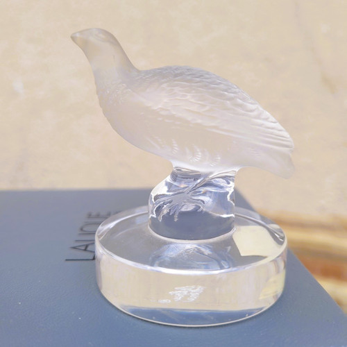 Lalique France, Perdrix, XXème Siècle