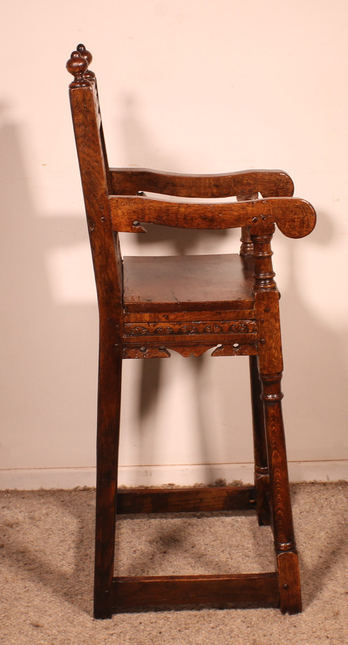 17th Century Children Wainscot Armchair