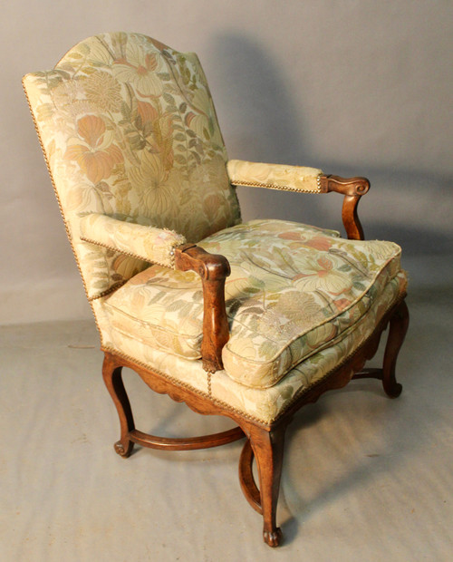 Large 18th Century Regency Flat Back Armchair