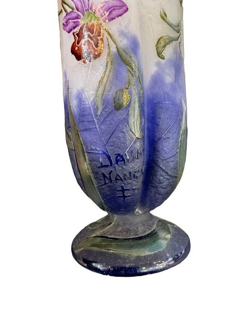 Vaso Daum Nancy "Ape Ophrys"