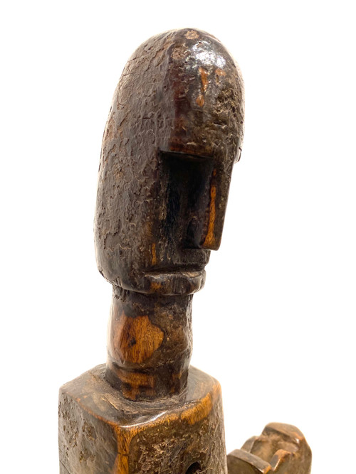 Serrure de porte anthropomorphe BAMBARA ou BAMANA du Mali