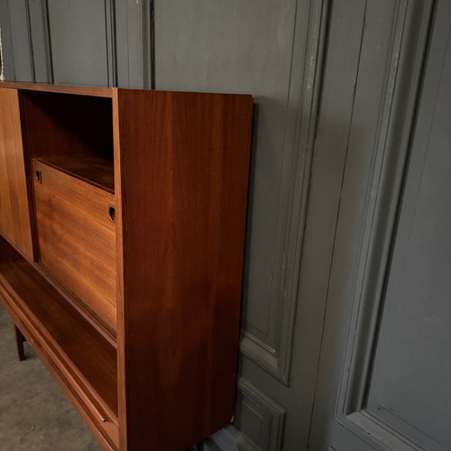 Credenza scandinava in teak del XX secolo