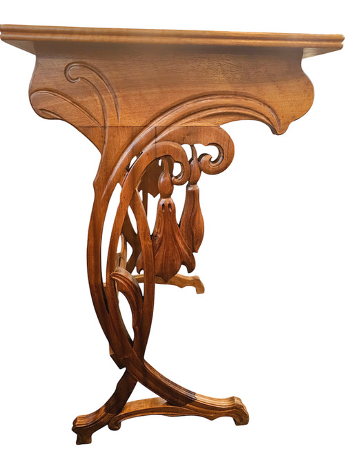 Emile Gallé Tables Gigognes Art Nouveau "Daturas