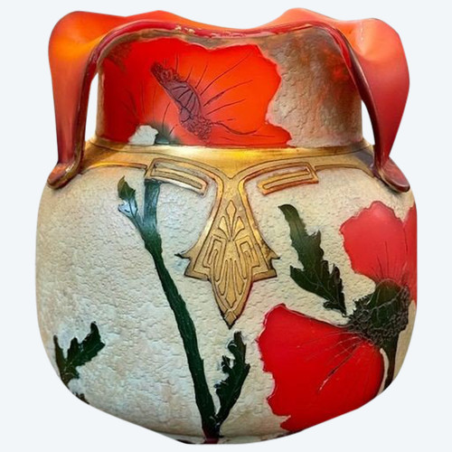 Legras Art Nouveau "Indiana" vase