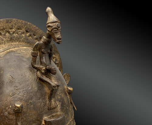 War Helmet Senufo Culture, Ivory Coast Late 19th - Early 20th Century