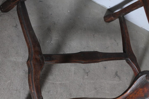 Antique writing table late 17th century Bologna . solid walnut . First patina . Meas 97 x 58 h. 78