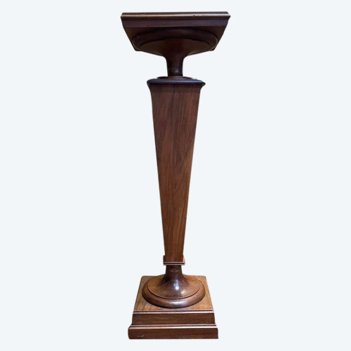 Solid walnut presentation stand