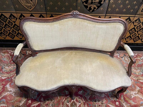 Bank - Sofa im Louis XV-Stil