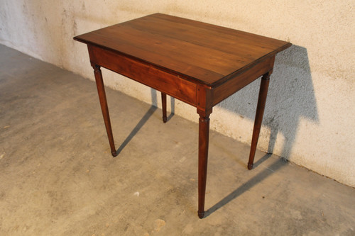 Louis XVI style writing desk in cherry wood from the 19th century