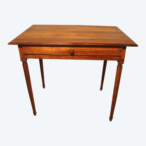 Louis XVI style writing desk in cherry wood from the 19th century