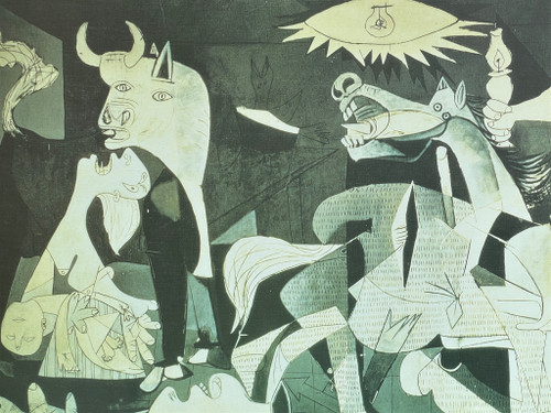 affiche encadrée Guernica 1937 Picasso large 