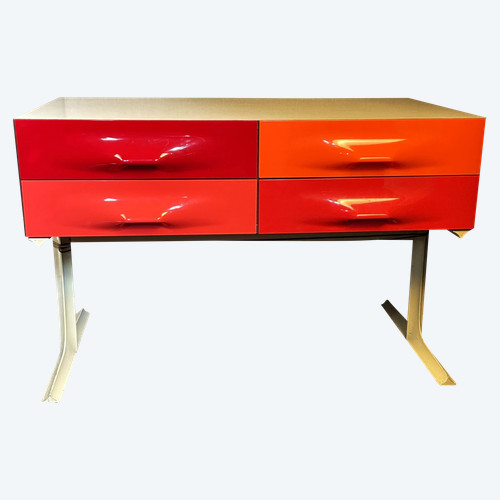 df2000 chest of drawers serving trolley Dounbisky edition by Raymond Loewy