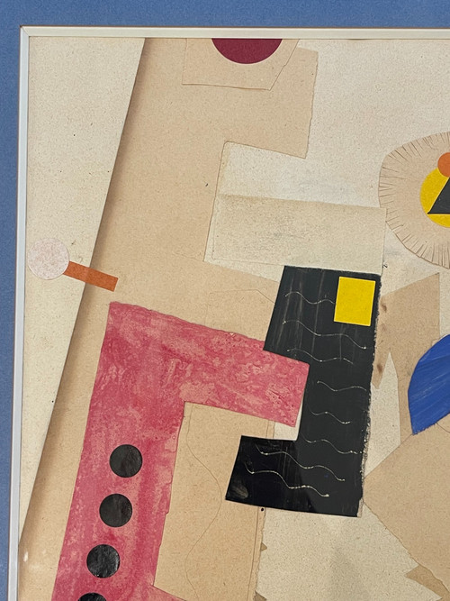 Paul COLIN (1892 – 1986), composition cubiste, 1925