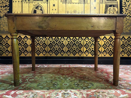 19th century walnut table/desk