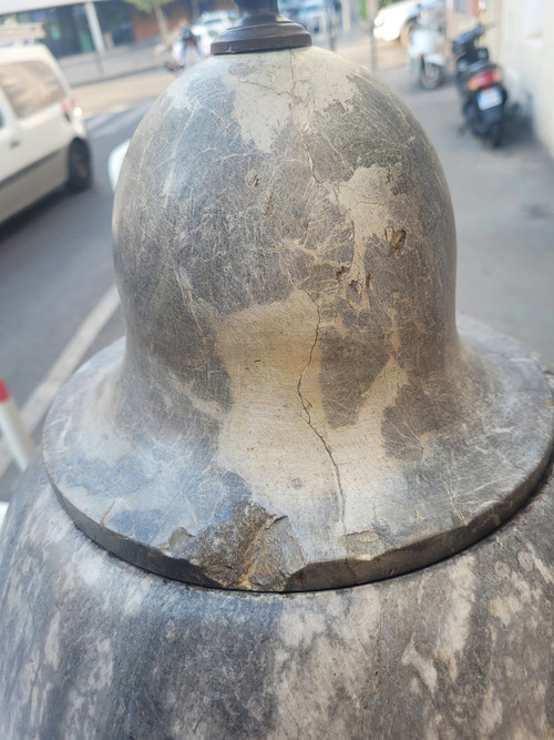 Fontaine En Marbre Gris, d'époque XVIIIème Siècle