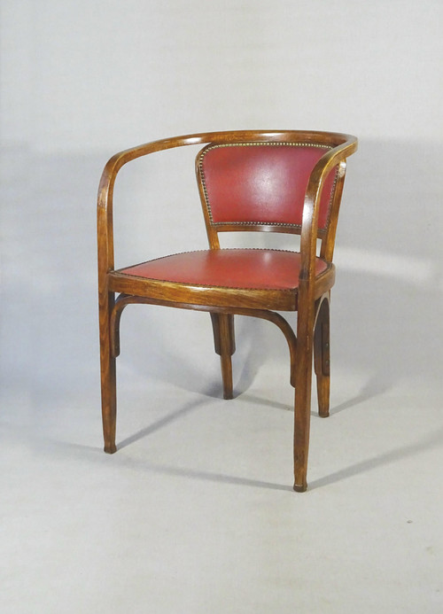 Fauteuil de bureau N°715 de Siegel par Horgen-Glarus.Ca. 1925 No Thonet