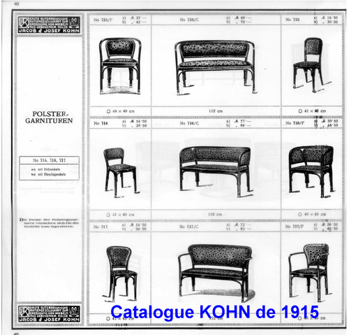 Fauteuil de bureau N°715 de Siegel par Horgen-Glarus.Ca. 1925 No Thonet