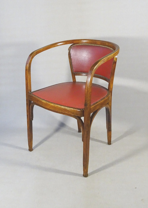 Fauteuil de bureau N°715 de Siegel par Horgen-Glarus.Ca. 1925 No Thonet