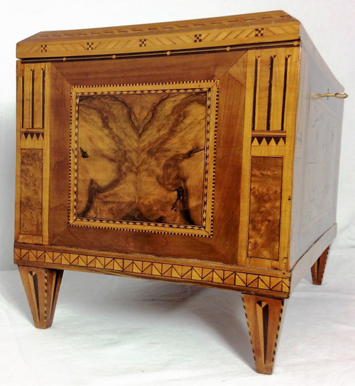 25\\? DISCOUNT UNTIL 30.11 - Fruitwood Marquetry Box, 18th Century