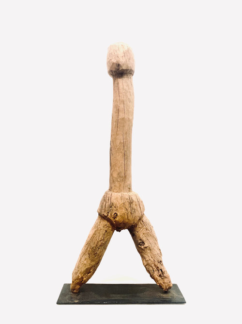 „Phallische“ Skulptur des DAGARI-Vorfahren aus Burkina Faso 