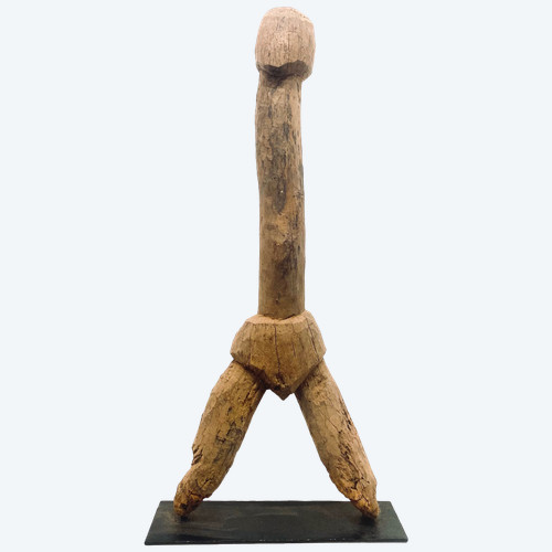 „Phallische“ Skulptur des DAGARI-Vorfahren aus Burkina Faso 