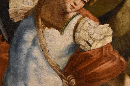 Saint Michael Archangel, Guido Reni (bologna 1575 - 1642) Workshop Of