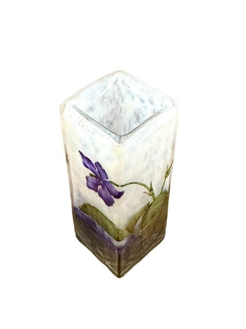 Daum Nancy Vase Art Nouveau "Violettes"