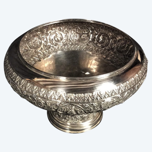 25% discount until 30.11 - Important Silver Cup - Napoleon III Period - 19th