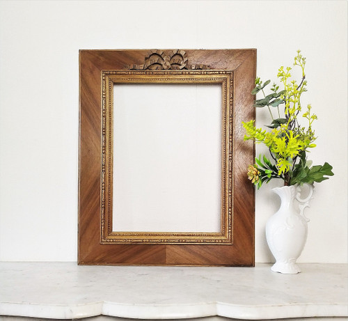 Ornated Carved  Wooden Frame For Mirror Photo Painting Or Engraving 