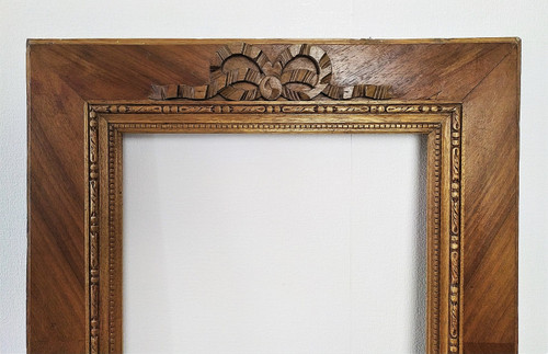 Ornated Carved  Wooden Frame For Mirror Photo Painting Or Engraving 