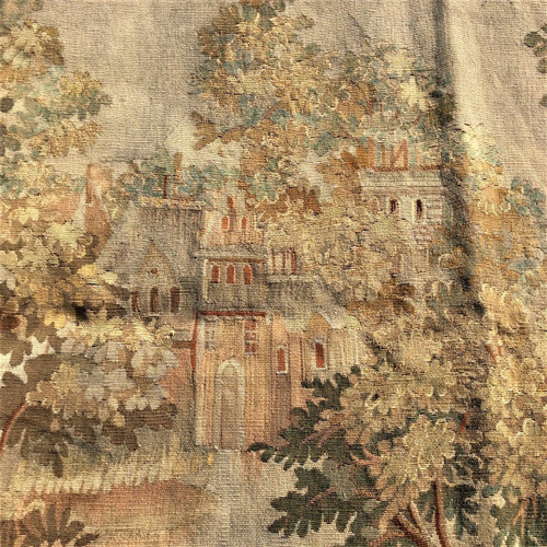 Remise 25\% - Panneau De Tapisserie Aubusson En Laine Et Soie – France – XIXème