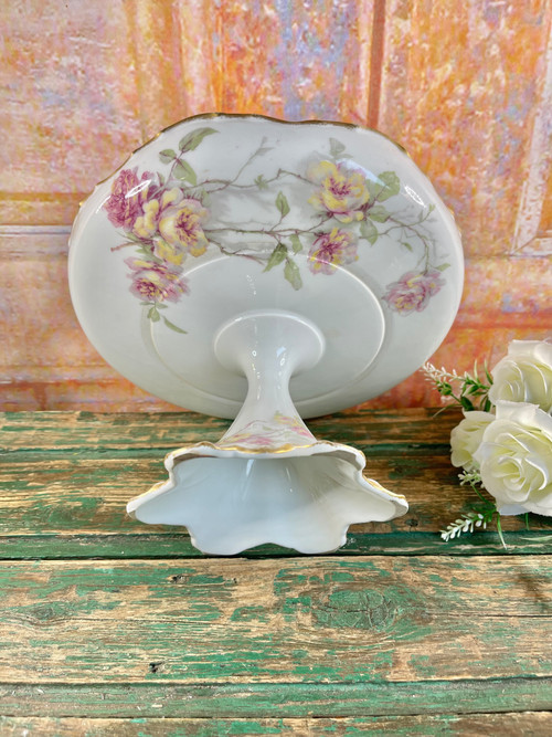 Außergewöhnliches Haviland Limoges Porzellanservice – Baltimore Rose – 61-teilig