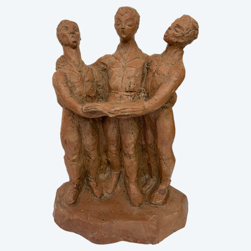 Terracotta sculpture “The choristers” 1930