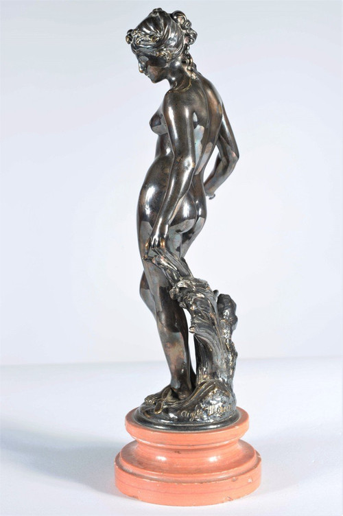 Remise 25\% - Le Réveil de la nature - Statuette en bronze argenté –