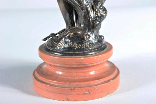 Remise 25\% - Le Réveil de la nature - Statuette en bronze argenté –