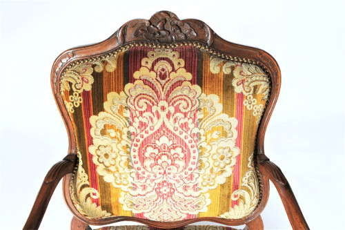 REMISE de 25\% - Paire De Fauteuils En Bois Naturel - Epoque Louis XV